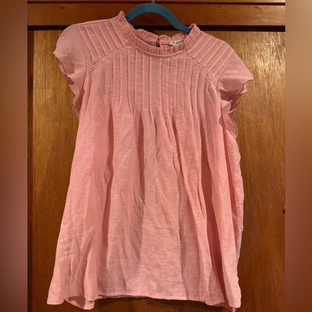 Nanette Lepore Rosy Textured Top